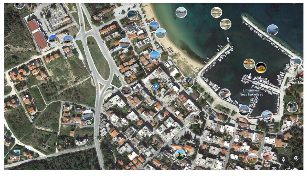 דירות Waterfront Studio Nea Iraklitsa מראה חיצוני תמונה